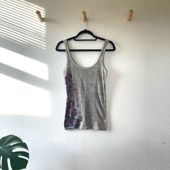 Authentic Women’s Grateful Dead Eye of Horus Floral Tank - Picture 1 of 6